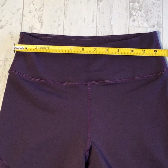 Aumnie Purple Mesh Leggings Size M - Picture 4 of 6